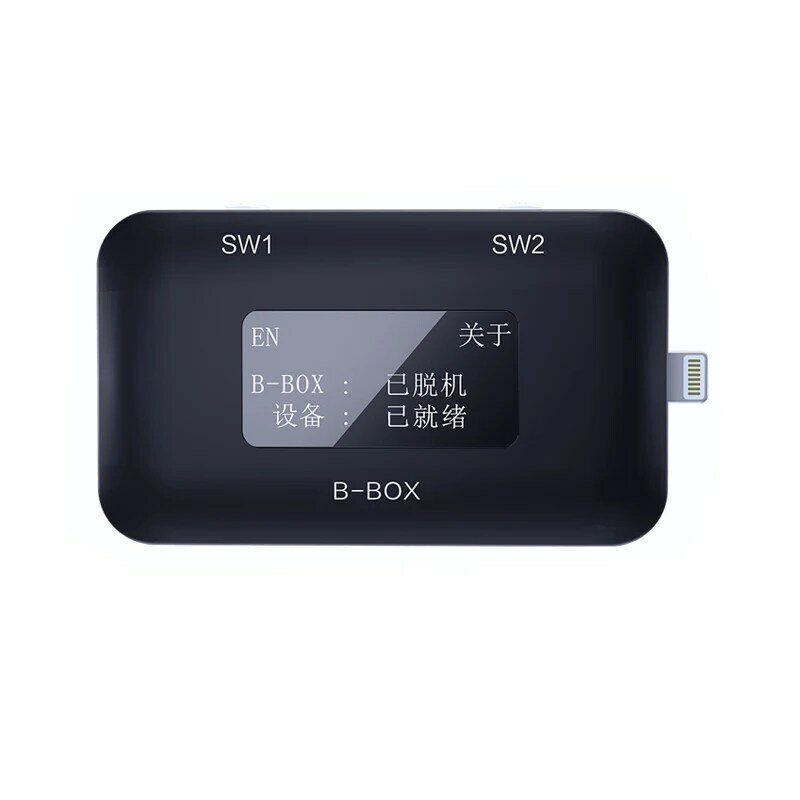 JC B-BOX DFU-herramienta negra para Iphone A7-A11, modo púrpura de una tecla, No requiere desmontaje, almohadilla de lectura HDD, programación, misma caja DFU