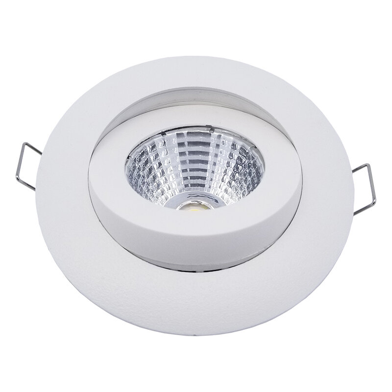 Lonsonho Led COB Downlight 8W Warm White Dimmable Spot Plafond Kitchen Ceiling Lights 360 Degree Adjustable