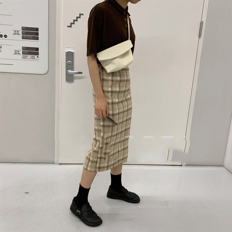 Bolsa de ombro feminina moda vintage cor sólida couro plutônio peito cintura bolsa feminina streetwear design coreano chique