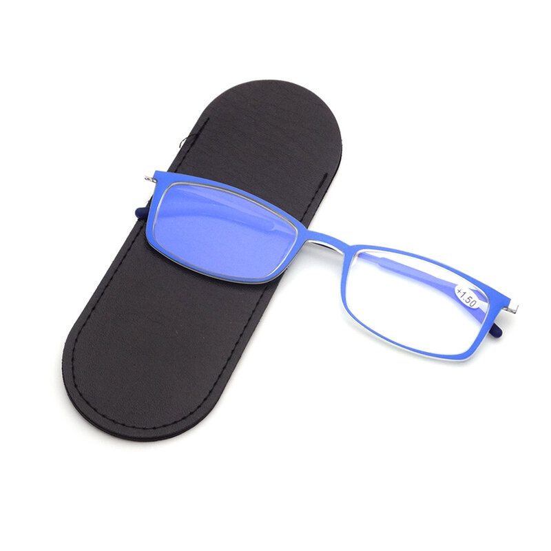 แฟชั่น Thinoptics Kacamata Baca สำหรับผู้ชายผู้หญิง Ultra-Thin Anti-Blue Light แว่นตาอ่านพิเศษแว่นตา Clear Unisex ใหม่