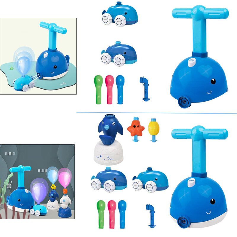 Мощный воздушный шар, пусковая машина, Веселая Детская игрушка для школьного возраста с 12 воздушными шарами