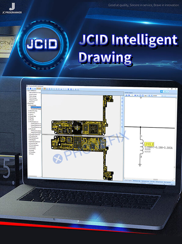 JC-mapa de bits para iPhone y Android, cuenta en línea, dibujo inteligente JCID, 2020