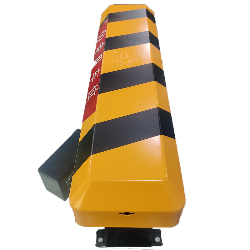 LPSECURITY 2 control remoto de doble seguridad de bloqueo de estacionamiento barrera poste con cerradura y pernos (sin batería incluido)