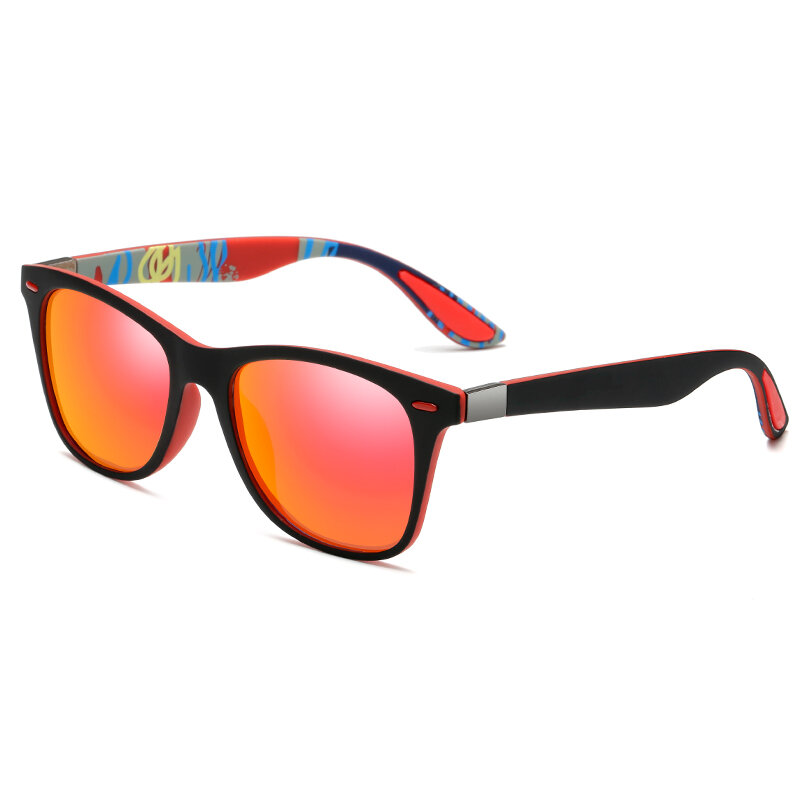 Gafas De Sol polarizadas clásicas para hombre y mujer, lentes De Sol masculinas con montura cuadrada, con protección UV400, diseño De marca, 2020