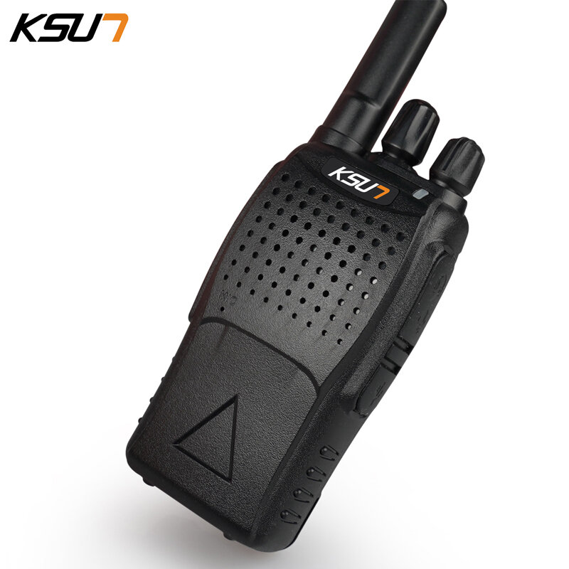 2 pezzi KSUN Walkie Talkie 5W Radio bidirezionale portatile CB Radio UHF 400-470MHz 16CH professionale Taklie Walkie come Baofeng BF-888