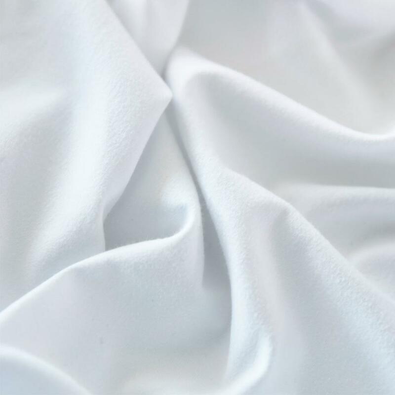 Falda para cama de hotel envolvente, sábana elástica sin superficie de alcoba, tamaños Twin /Full/ Queen/King, 38cm de alto, para decoración del hogar, blanca