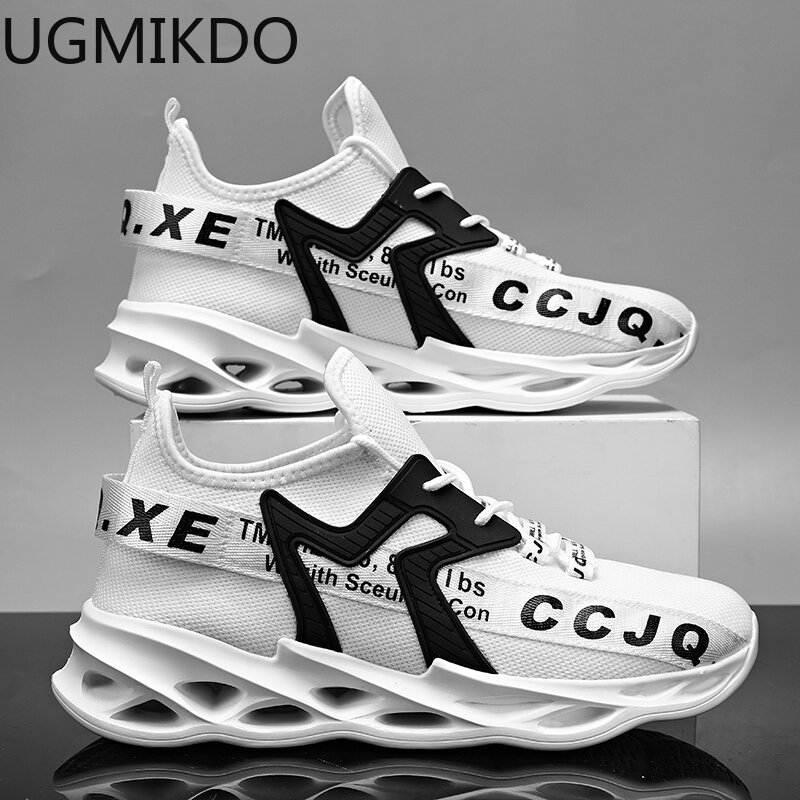 Men casual Shoes running shoes jogging shoes Flyweather Comfortable Breathabl Non-leather Casual Lightweight Shoes