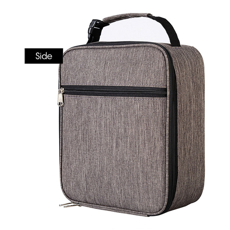 Fashion Portable Insulated Lunch Bag For Women Men Cooler Bags Adult Tote Bag Food Students Bento Box Bag Сумка Холодильник