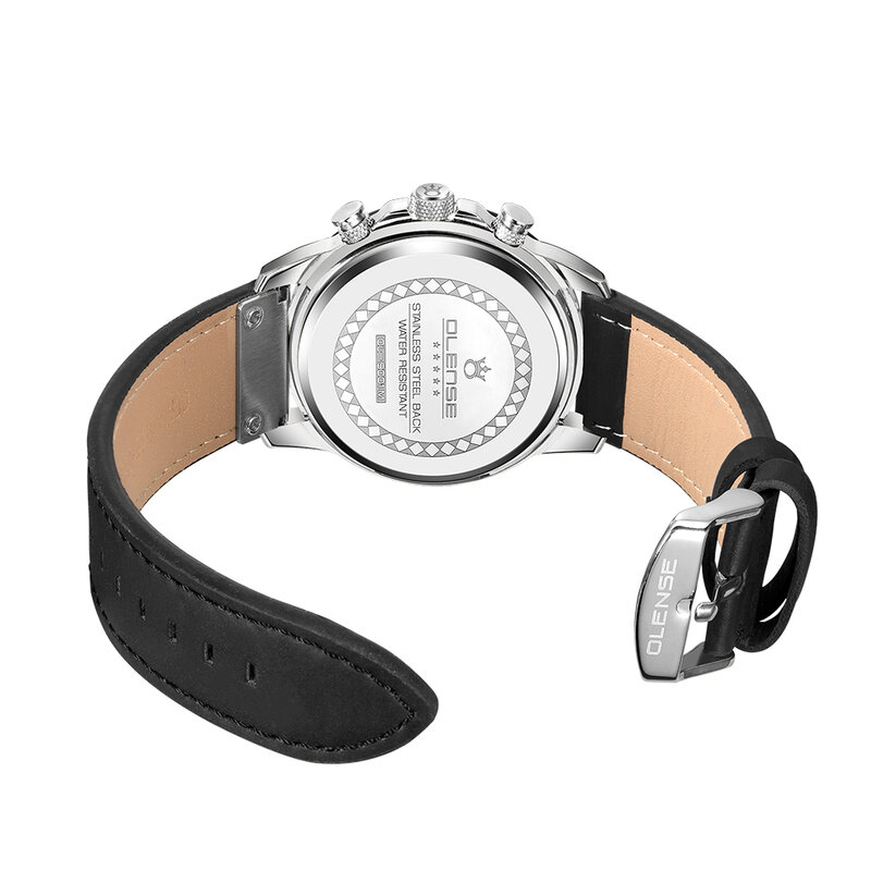 Reloj Digital de cuarzo para hombre, cronógrafo deportivo militar, luminoso, analógico, de lujo, resistente al agua