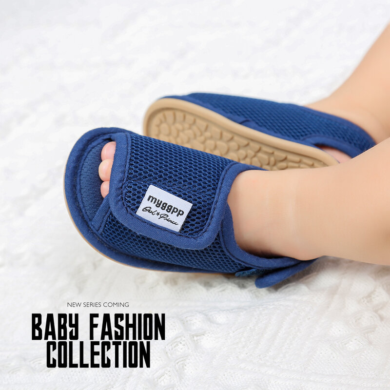 2021 nuovi sandali per bambini estivi in gomma morbida con fondo antiscivolo ragazzi ragazze Prewalker scarpe per neonati
