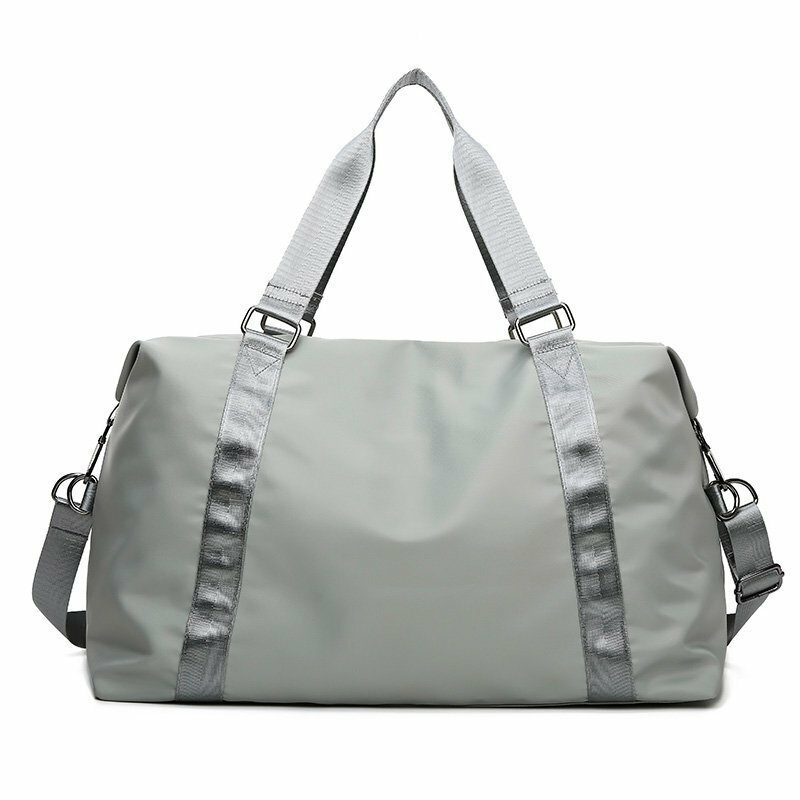 version the casual high-capacity sports fitness bag solid color one-shoulder handbag travel bag