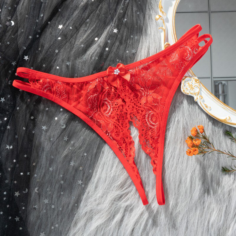 String en maille transparente pour femmes, sous-vêtements Sexy, entrejambe ouvert, culotte, string, offre spéciale, nouvelle collection