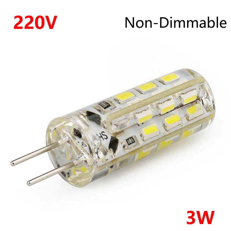 Bombilla LED G4 G9 de CA/CC, atenuación de 12V, 220V, 3W, 6W, COB, iluminación LED SMD, reemplazo de lámpara de foco halógeno