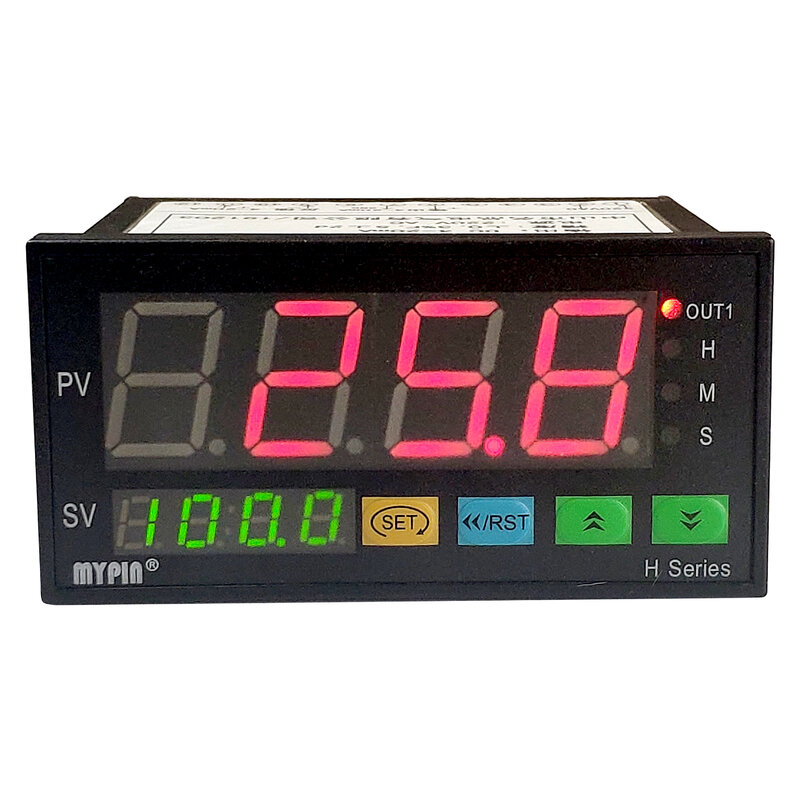 Timer Meter Digital Timer Yang Dapat Diprogram 4 Digital Relay Waktu Tunda Relay 80-256VAC/DC HH8-4RN
