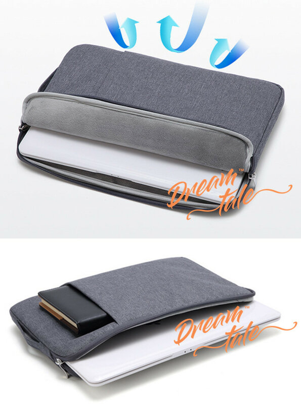 Dreamtale bolsa para portátil 14 polegada macbook ipad superfície tablet caso capa saco manga protetora tvl036 entrega rápida