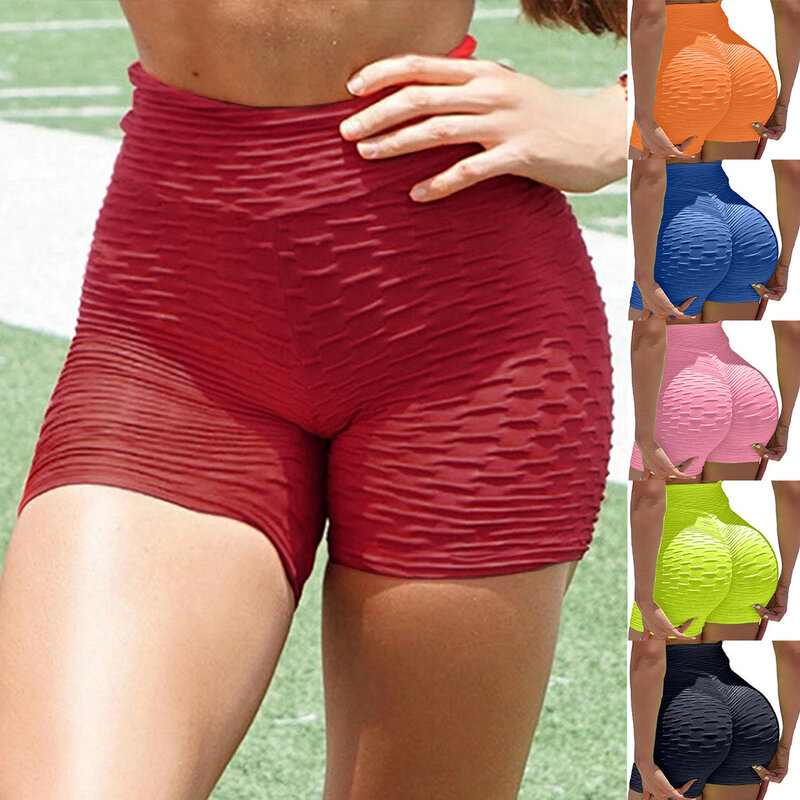 Sexy Yoga Shorts Hosen Frauen Plus Größe Baumwolle Grund Slip Bike Shorts Eng anliegende Dünne Hüfte Stretch Faltig Shorts