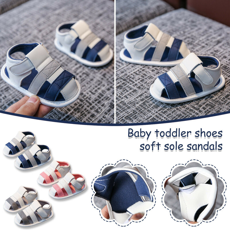 Chico Zapatos bebé niña Sandalias de moda para chicas bebé niños plana con playa de verano sandalias de zapatos sandales Сандалии