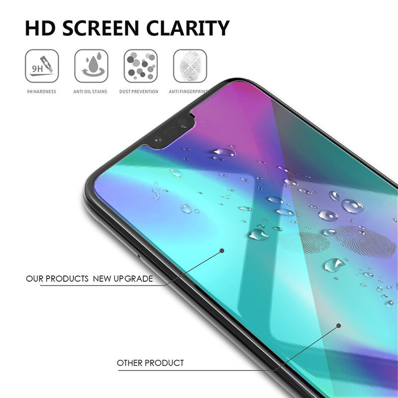 Vidrio templado para Huawei Honor 10i 10 Lite, Protector de pantalla para Honor 20 10 i 9 9A 9C, 3 unidades
