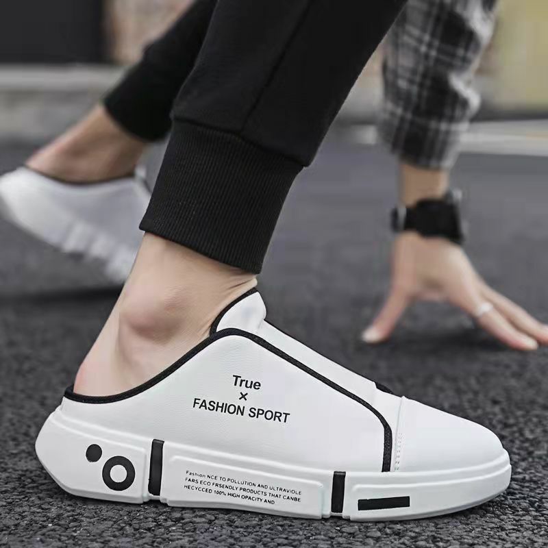 Sepatu 2021 Musim Gugur Sepatu Bersirkulasi Pria Baru Sepatu Papan Pria Kasual Sosial Sepatu Pria Ukuran Besar Warna Solid Remaja