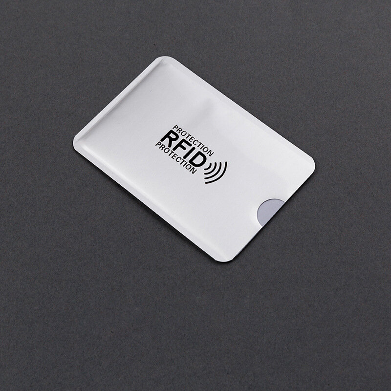 حامل بطاقة حافظة بطاقات الائتمان مكافحة NFC مكافحة سرقة حاملي الهوية محفظة بشريحة Rfid بطاقة المحفظة للتخصيص