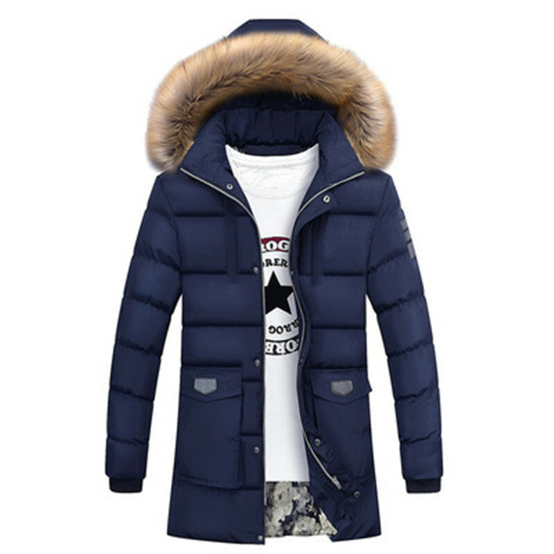 Branco para baixo dos homens jaqueta quente com capuz 2021 grosso puffer jaqueta casaco masculino casual de alta qualidade casaco térmico inverno parka