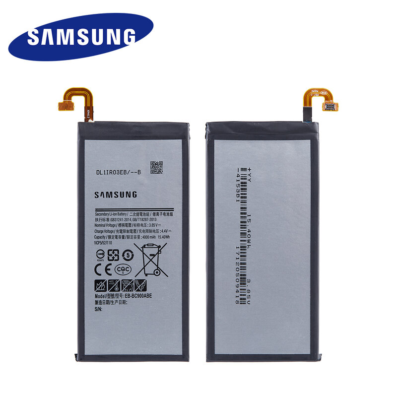 SAMSUNG Orginal EB-BC900ABE 4000mAh Ersatz Batterie Für Samsung Galaxy C9 Pro SM-C9000 C9008 C900F C900Y Batterien + Werkzeuge