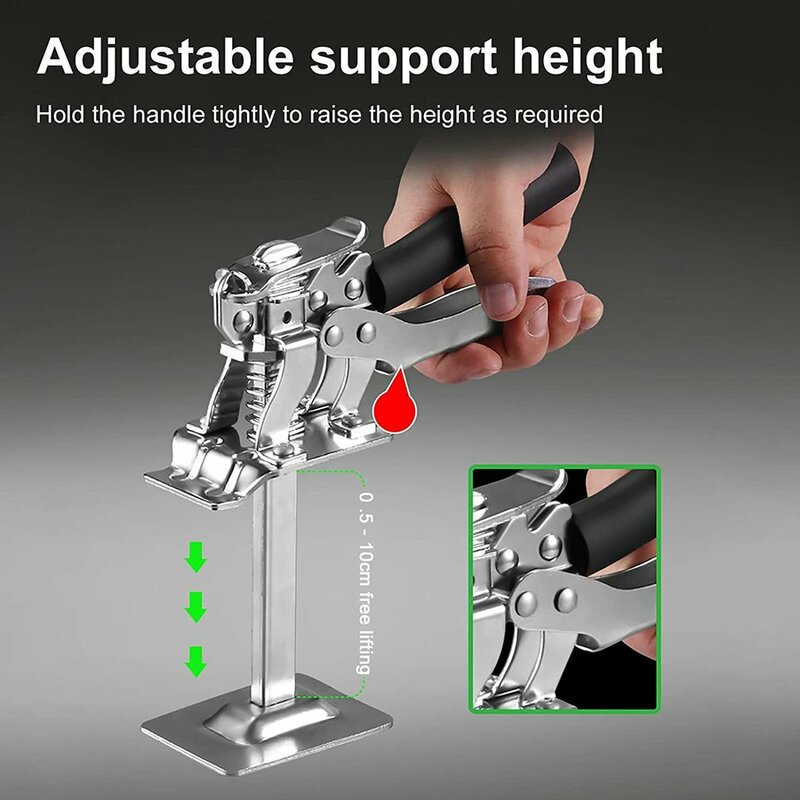 Practical Stainless Steel Tile Height Regulator Wall Leveling Precision Locator Lifting Construction Tool Height Adjuster Tool