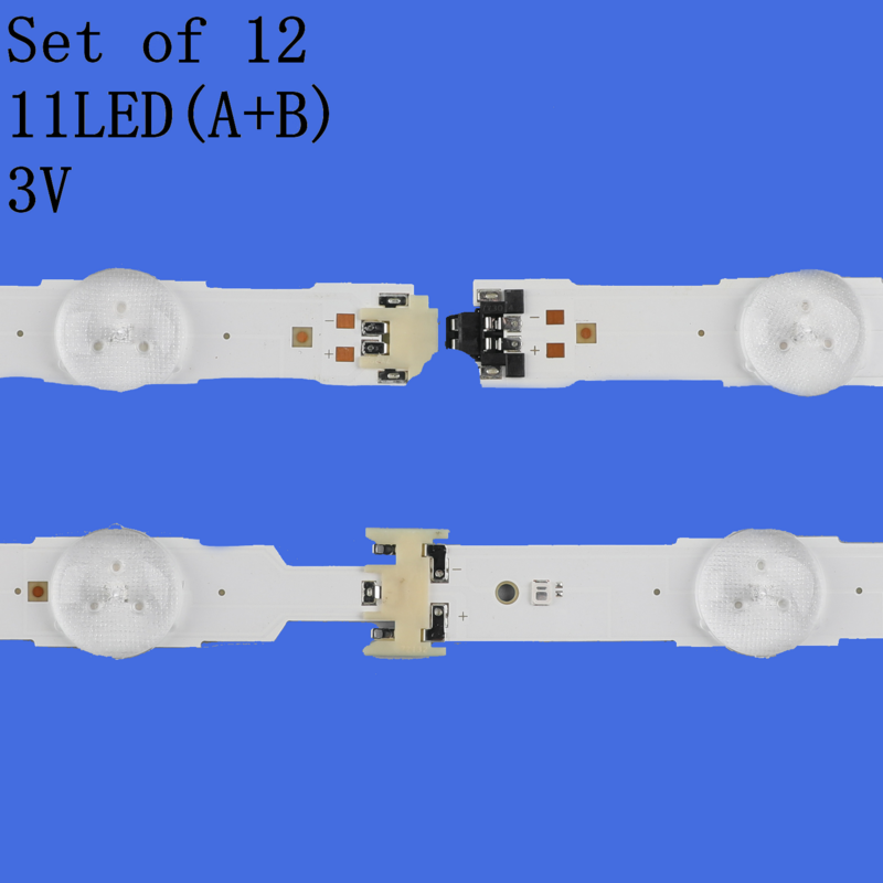 Bande de rétro-éclairage LED pour samsung, 12 pièces, UE48JU6000, BN96-34793A, BN96-34794A, LM41-00121G, 00121, H, nouveau
