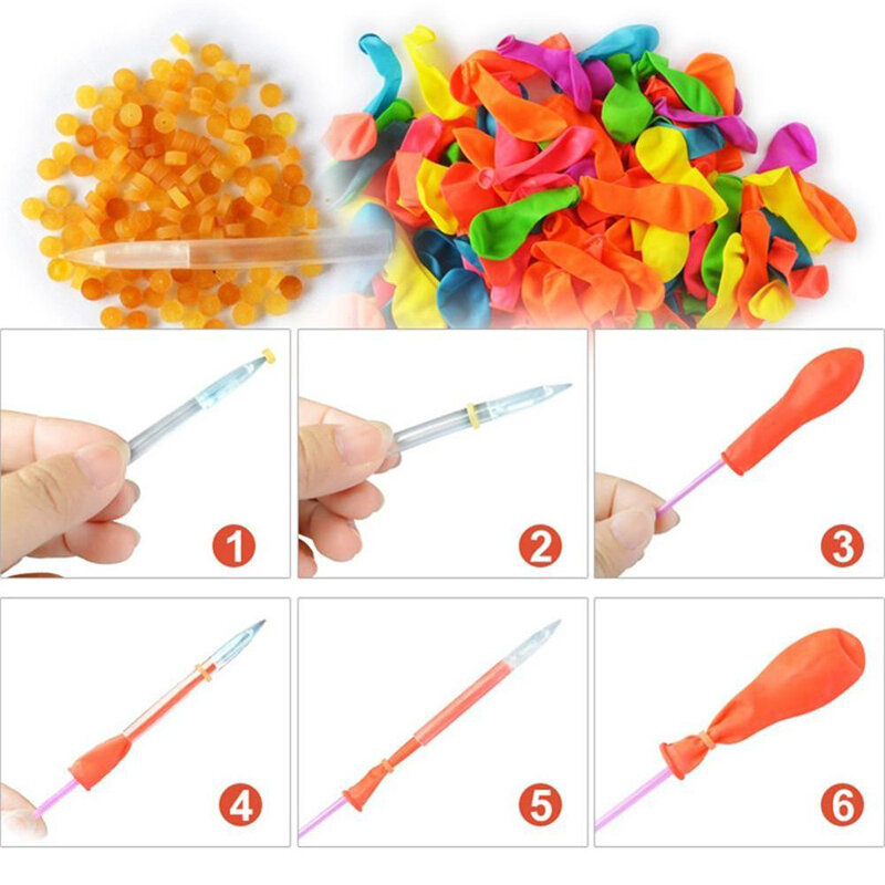 500Pcs Water Balloons Supplementary Package Toys for Kid Adult Magic Summer Beach Party Outdoor Filling Water Balloon Bombs Toy