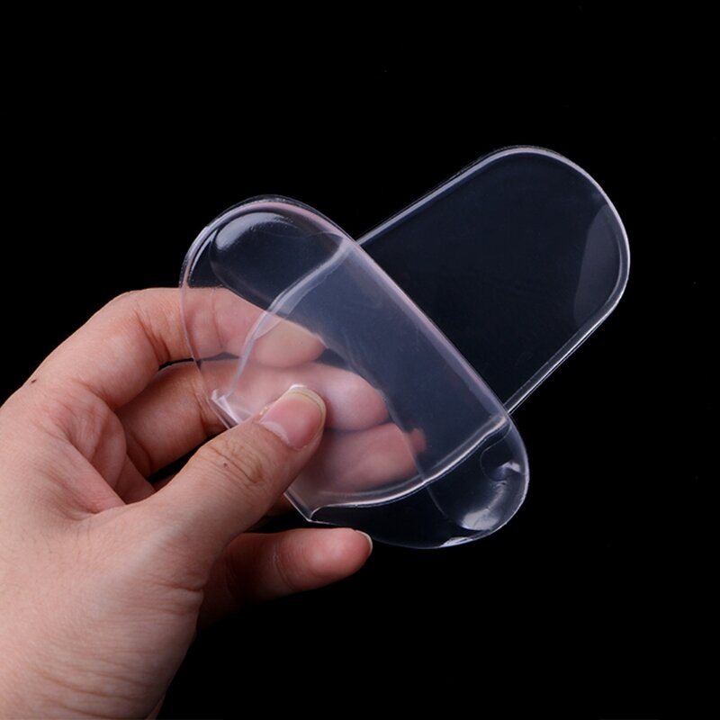 Gel di Silicone Morbido T Forma Tacco Sticker Prova di Usura Antiscivolo Con Addensare Cuscino