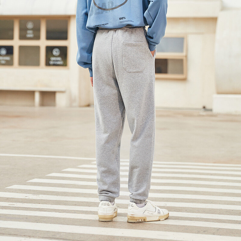 SEMIR-Pantalones informales de lana para hombre, pantalón de punto femenino, versión coreana, guapo y enérgico, novedad de invierno