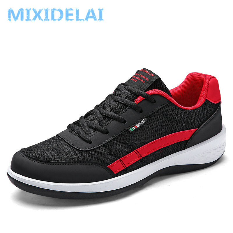 Fashion Men Sneakers For Men Casual Shoes Breathable Lace Up Mens Casual Shoes Spring Leather Shoes Men Chaussure Homme XX9816Sa