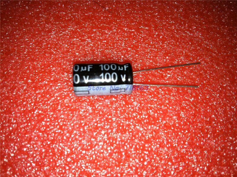 Condensateur électrolytique de haute qualité, 10x17mm, 100V, 100UF, 10x17mm, 20 pièces/lot