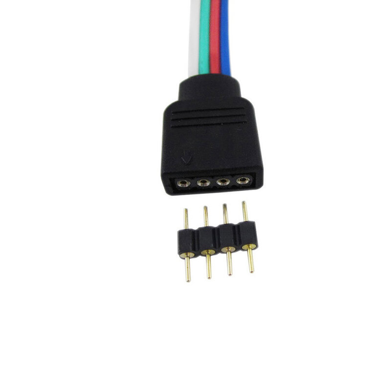 5 шт./лот 4 Pin 5pin USB разветвитель кабеля светодиодные полосы разъем для 2835 5050 RGB/RGBW LED полосы света клемм соединитель иглы