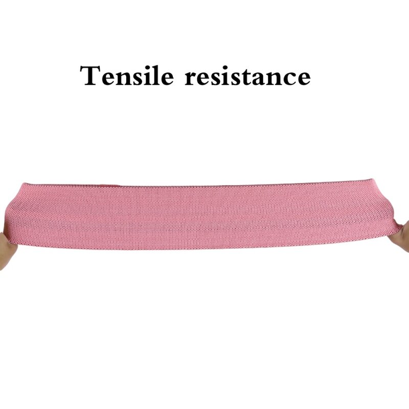 Bandes de résistance mis en forme des bandes de caoutchouc extensible élastique pour l'exercice de résistance des bandes élastiques de Fitness