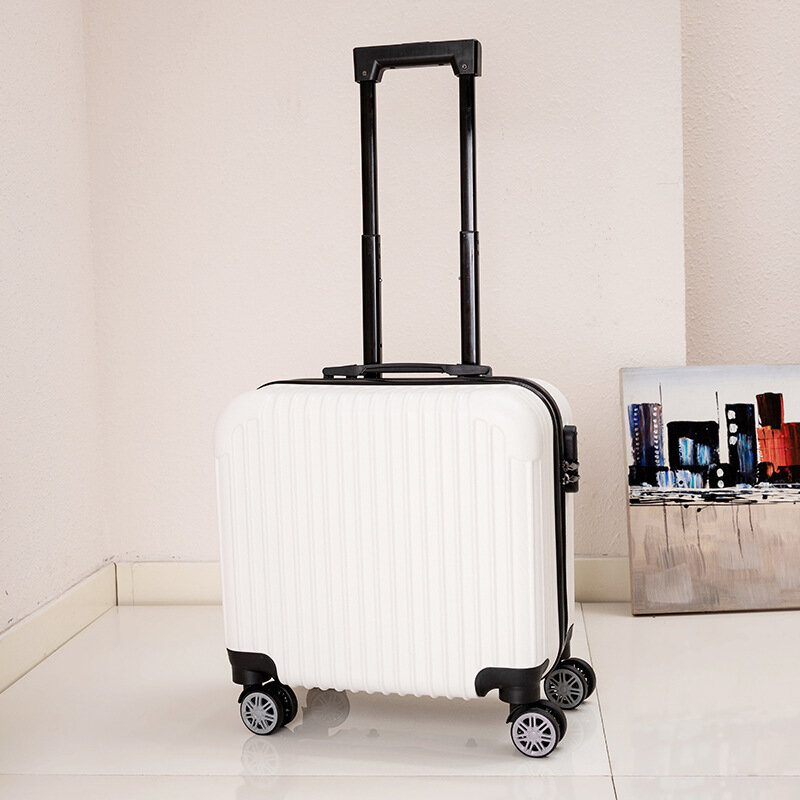 2021 Top Quality Fashion New Arrival Travel Rolling Luggage For Men Women ABS Material 18 Inches