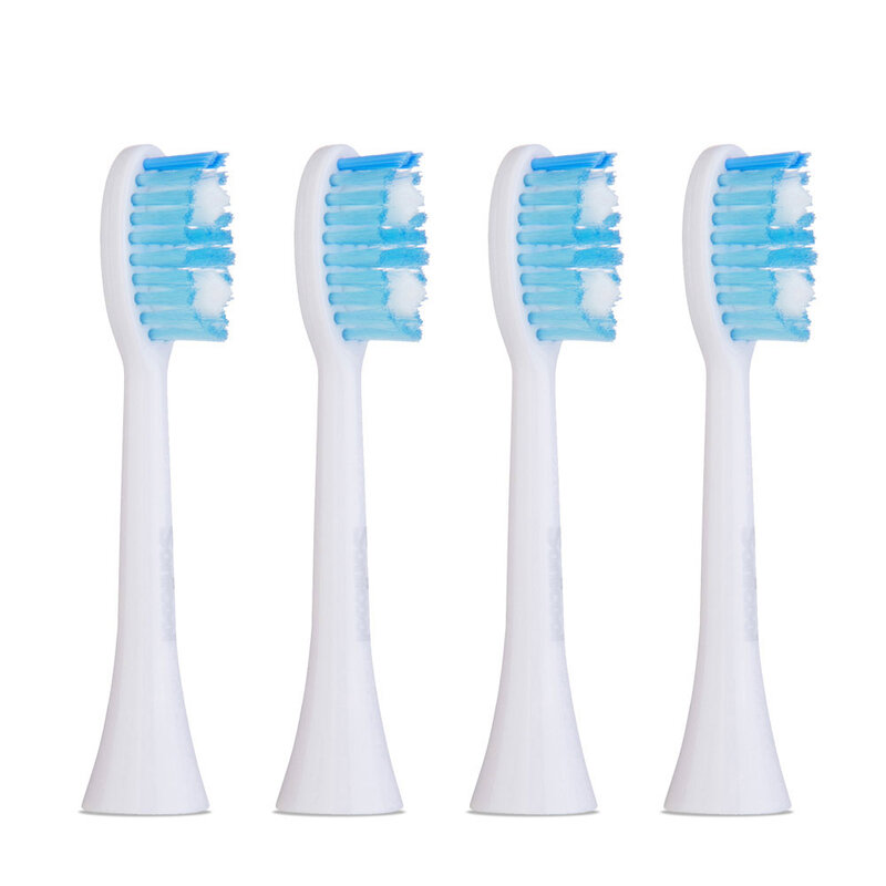 Sonicool-電動歯ブラシの交換用ブラシヘッド,クリーニングミックス,051b/071b/lachent5/t7/t8/h9,4ピース/セット