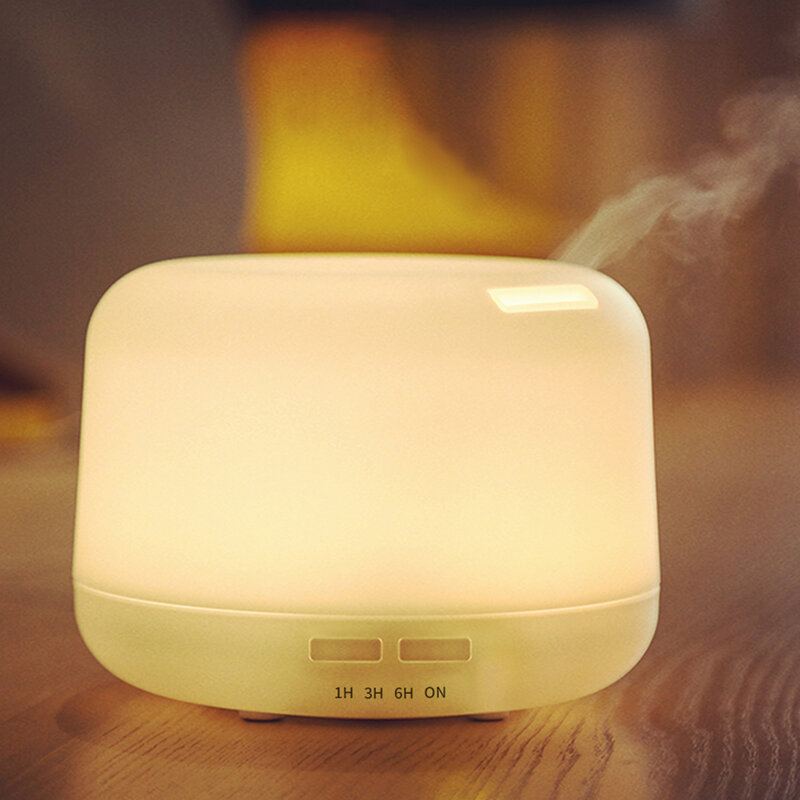 Humidificador ultrasónico de aromaterapia con USB, difusor de aceite esencial, generador de niebla de aire para el hogar, nebulizador de Aroma, luz LED de 300ML