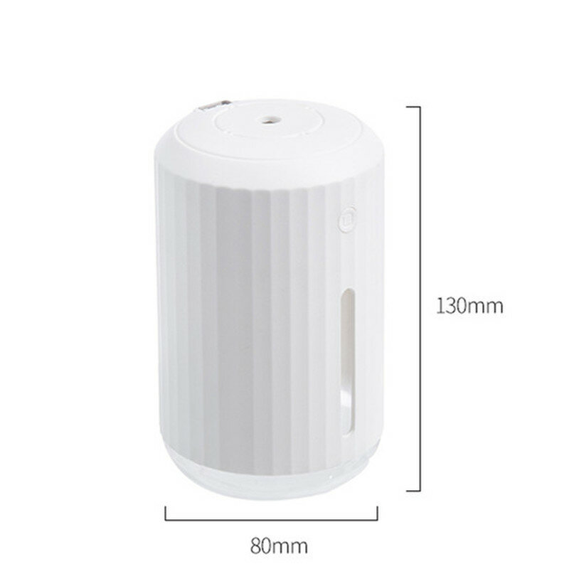 320ML Ultrasonic Air Humidifier Aroma Essential Oil Diffuser for Home Car USB Fogger Mist Maker Aromatherapy with LED Night Lamp