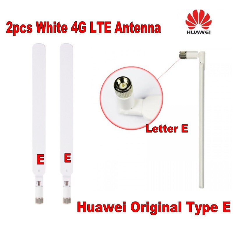Antena externa original huawei typee, suporte b525 b593 b315 b310 b612, 2 peças