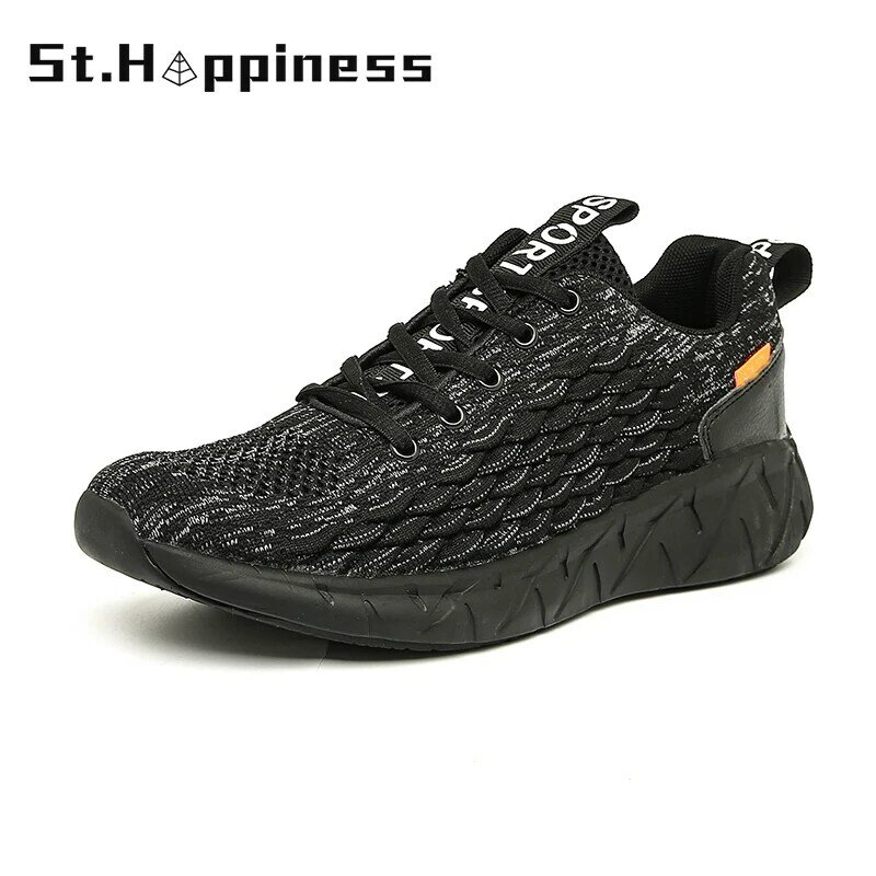 2021 Summer New Men Casual Sneakers Fashion Lightweight Mesh Walking Sneakers Non-slip Sport Athletic Training Sneakers Big Size