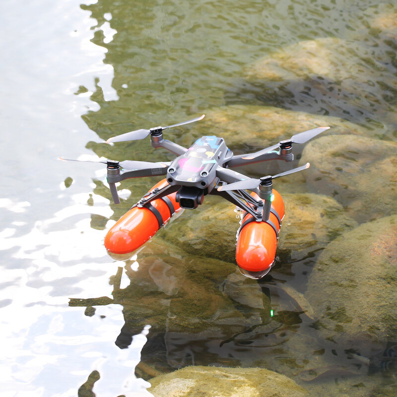For DJI Air 2S Landing Gear Floating Expansion Kit For DJI Mavic Air 2 Landing Training Skid Landing On Water Drone Accessories