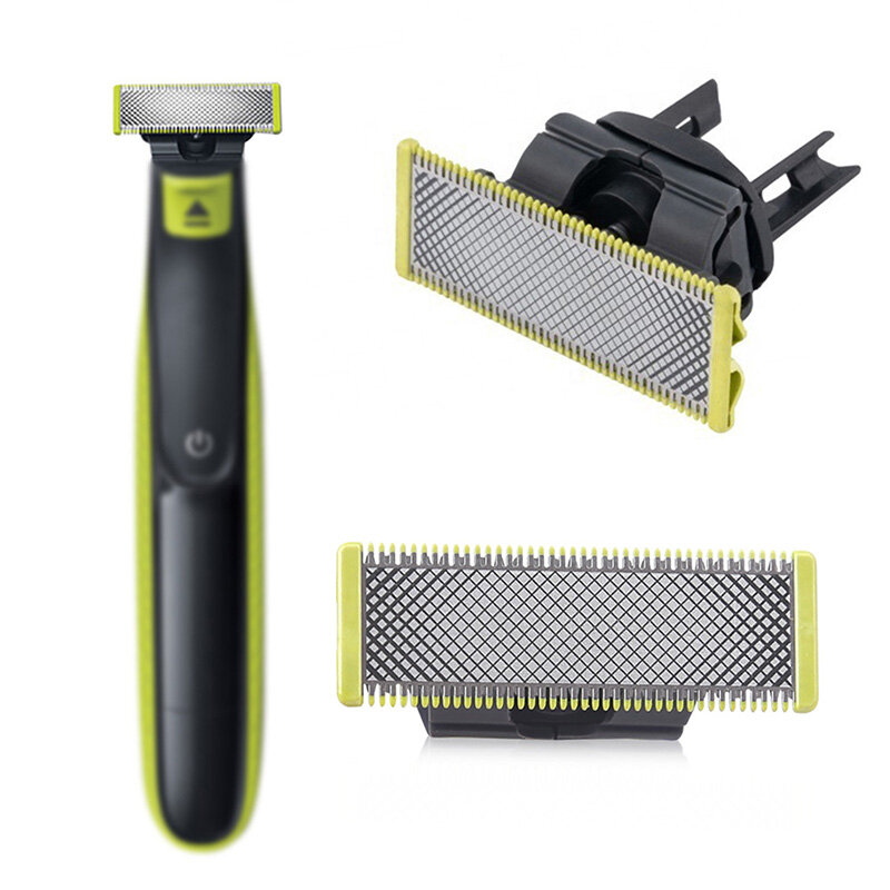 Men manual barba barbeador cabeça substituição lâmina aparador de barba lâminas de barbear peças de reposição para QP210-QP6523 oneblade barbeador