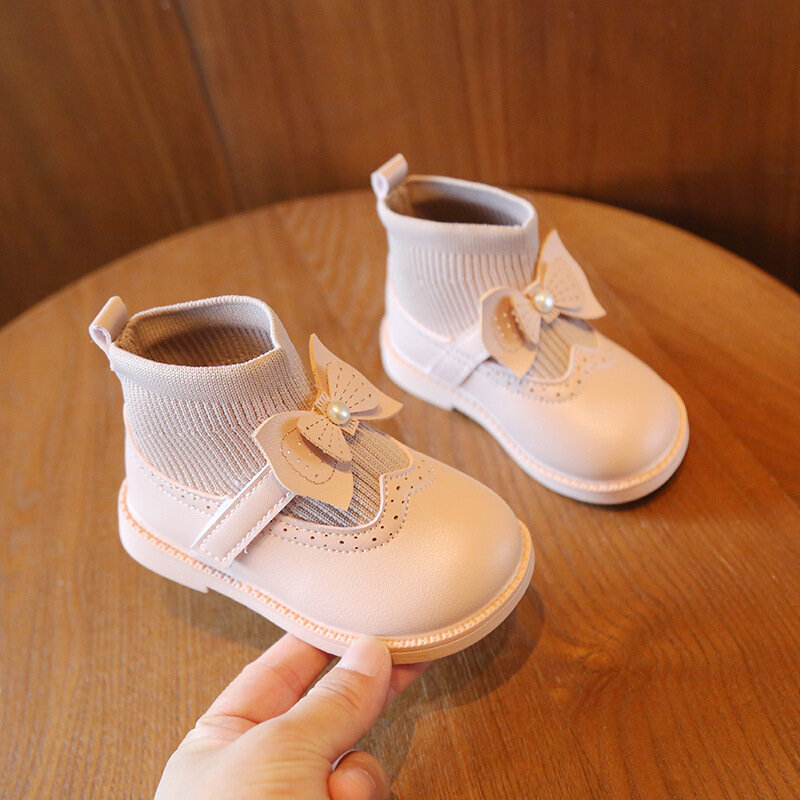 Nova princesa sapatos de bebê 0-1 ano de idade do bebê da criança sapatos antiderrapante fundo macio respirável masculino bebê sapatos casuais arco velcro