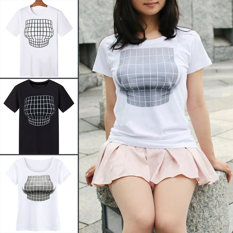 Camisetas de manga corta para mujer, Top corto, Tops ajustados para mujer y Niña N66