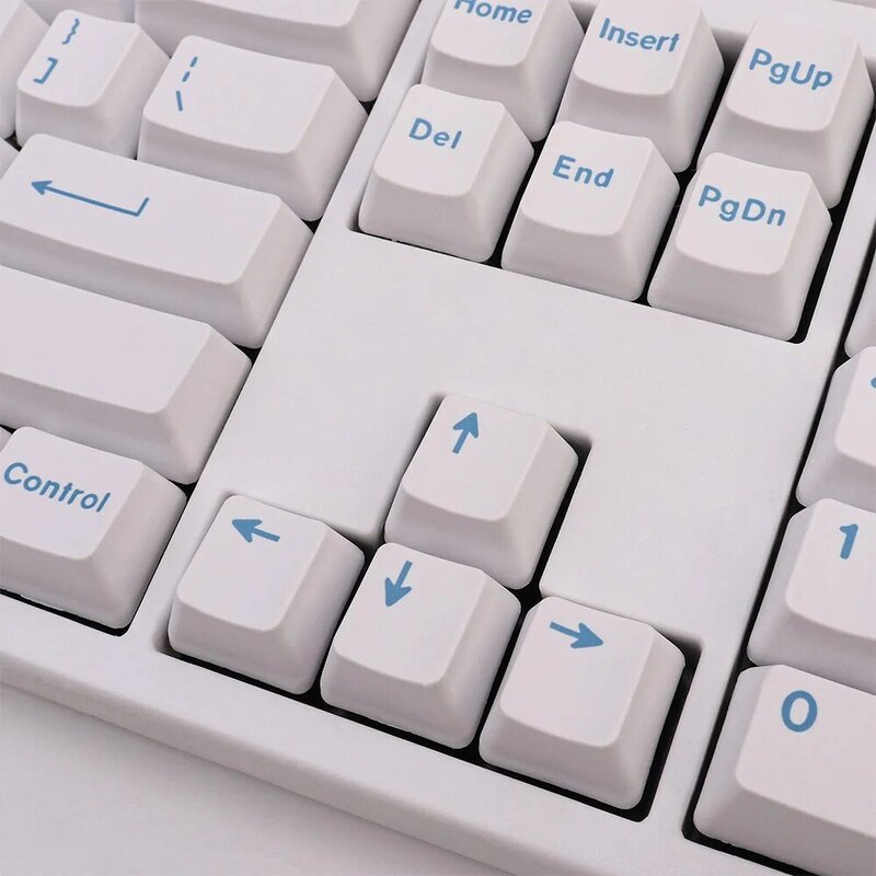 Pbt keycap 124 chaves oem perfil dye-sub personalizado gradiente keycaps para cherry mx switch teclado mecânico