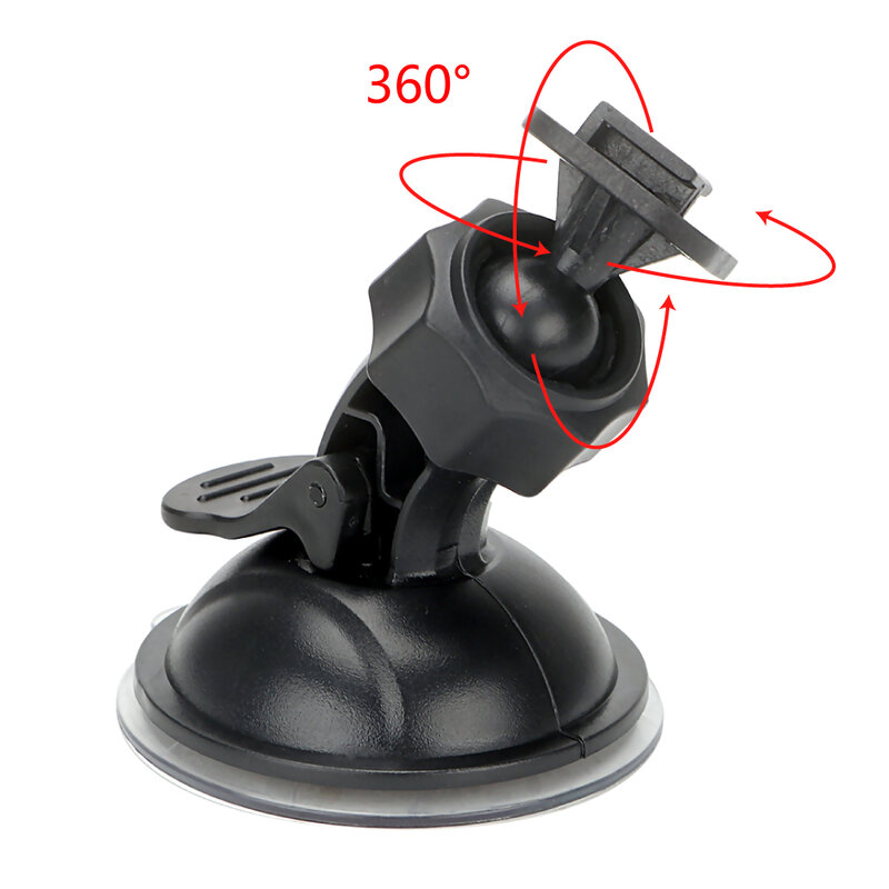 Soporte giratorio de 360 grados para coche, soporte para grabadora, deporte, DV, cámara, soporte para teléfono