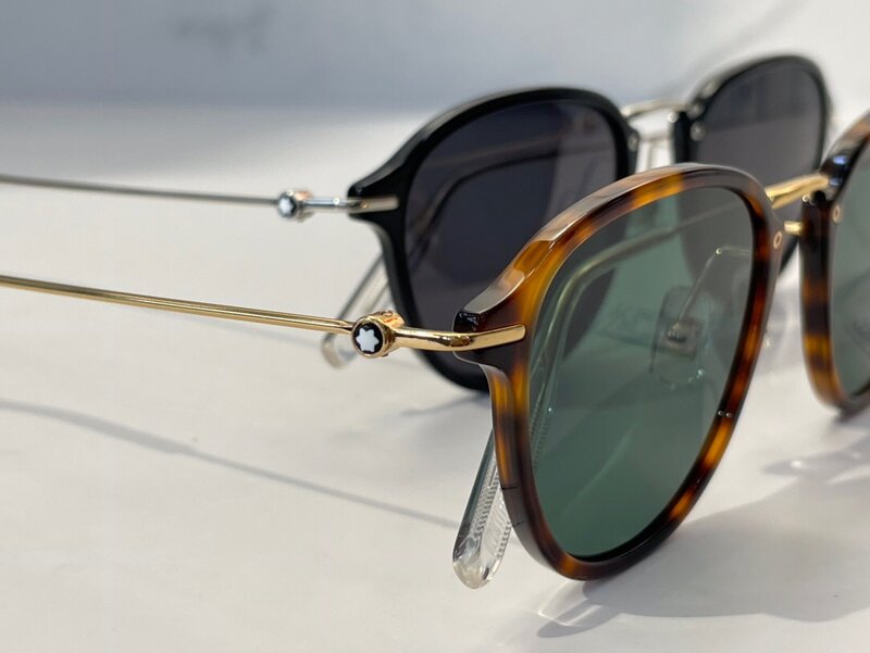Deutsch Marke Mont Mode Sonnenbrille Vintage männer frauen UV Schutz Gläser Brillen Oculos De Grau Mit Original Box