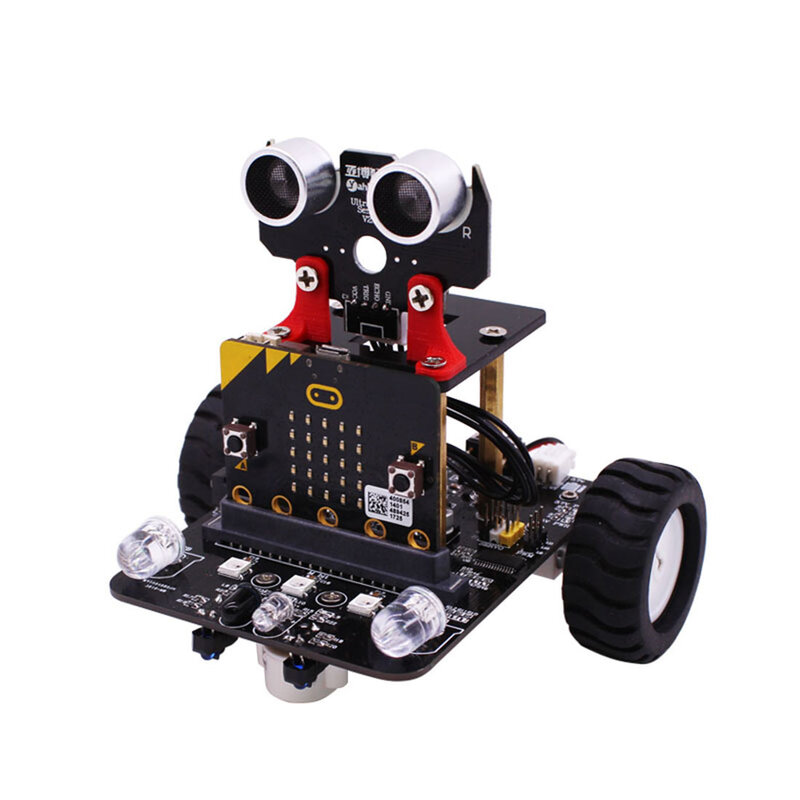 Creative Graphical Programmable Robot Car With Bluetooth Ir And Tracking Module  Robotics Kit Toy For Micro:bit Bbc