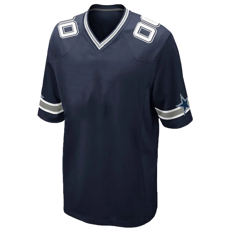 Dostosowane koszulki z krótkim rękawem młodzieżowe koszulki piłkarskie Dallas 21 ELLIOTT 88 LAMB 4 PRESCOTT 55 VANDER ESCH Jersey